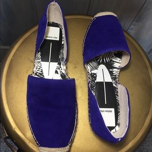 Dolce Vita Royal Blue Suede Espadrille